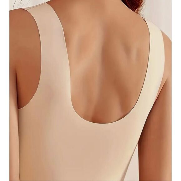 New 2 PC Women’s Size 3 No Underwire Wide Strap Padded No Side Bulge Bras gray a - Picture 3 of 11